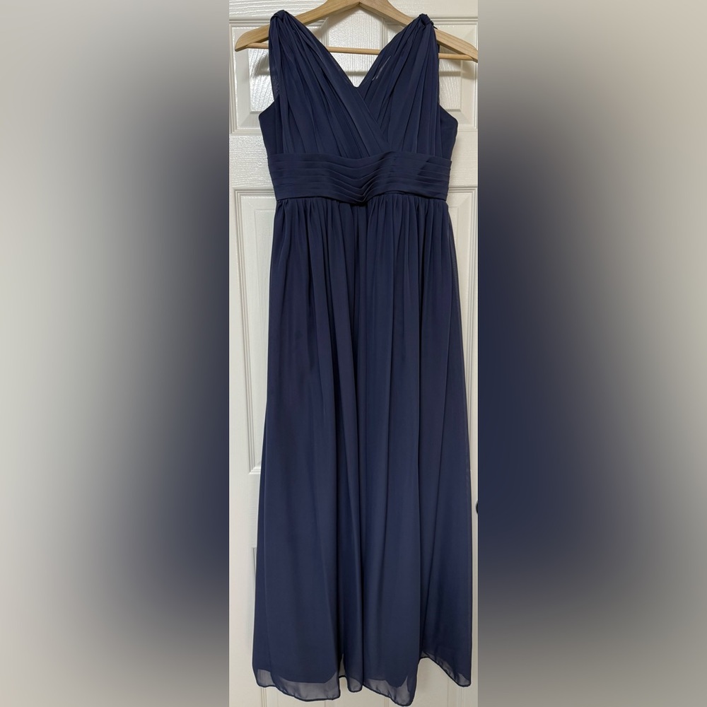 Elegant Navy Blue Women's Skirt